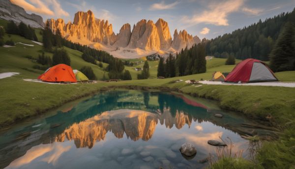 Des vacances inoubliables en camping dans les Dolomites